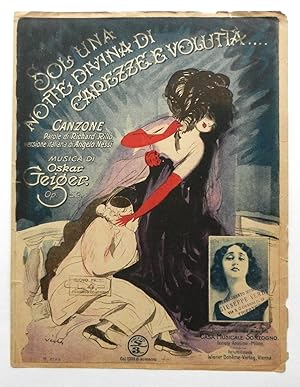 Immagine del venditore per Sol una Notte Divina di carezze e volutt�. Canzone. Parole di Richard Rillo versione italiana di Angelo Nessi venduto da Buch- und Kunst-Antiquariat Flotow GmbH