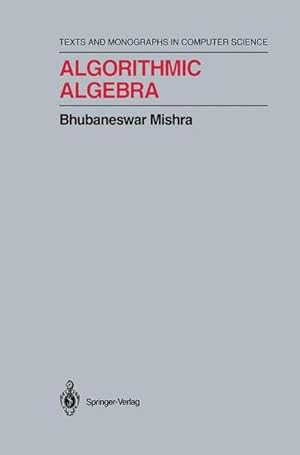 Seller image for Algorithmic Algebra for sale by AHA-BUCH GmbH