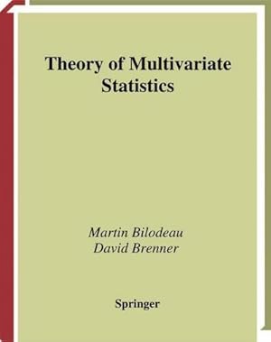 Bild des Verkufers fr Theory of Multivariate Statistics zum Verkauf von AHA-BUCH GmbH