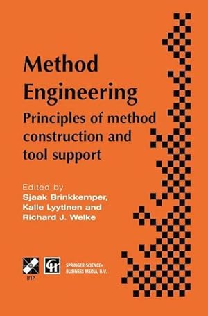 Bild des Verkufers fr Method Engineering : Principles of method construction and tool support zum Verkauf von AHA-BUCH GmbH