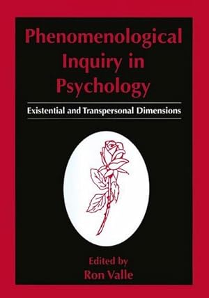 Seller image for Phenomenological Inquiry in Psychology : Existential and Transpersonal Dimensions for sale by AHA-BUCH GmbH