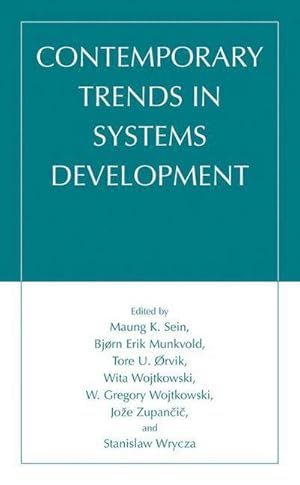 Bild des Verk�ufers f�r Contemporary Trends in Systems Development zum Verkauf von AHA-BUCH GmbH