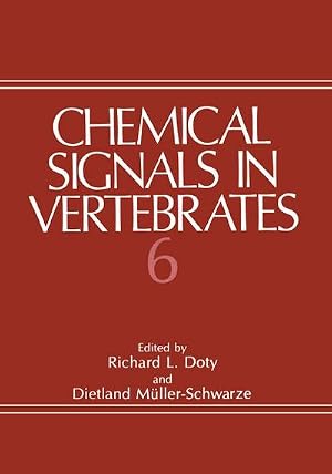 Immagine del venditore per Chemical Signals in Vertebrates 6 venduto da AHA-BUCH GmbH