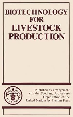 Immagine del venditore per Biotechnology for Livestock Production venduto da AHA-BUCH GmbH