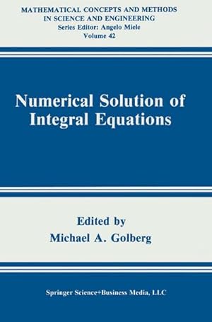 Immagine del venditore per Numerical Solution of Integral Equations venduto da AHA-BUCH GmbH