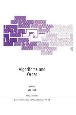 Bild des Verk�ufers f�r Algorithms and Order zum Verkauf von AHA-BUCH GmbH
