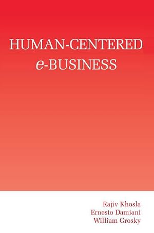 Bild des Verk�ufers f�r Human-Centered e-Business zum Verkauf von AHA-BUCH GmbH