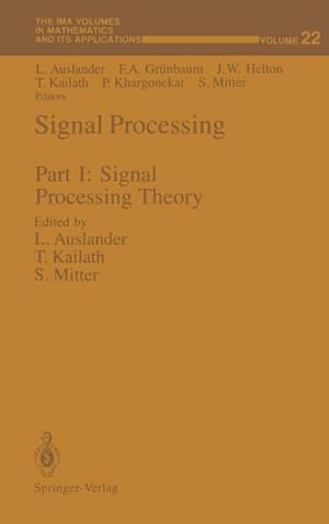 Bild des Verk�ufers f�r Signal Processing : Part I: Signal Processing Theory zum Verkauf von AHA-BUCH GmbH