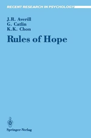 Bild des Verkufers fr Rules of Hope zum Verkauf von AHA-BUCH GmbH