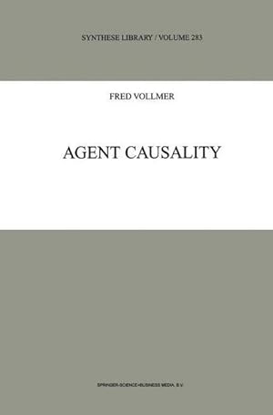 Imagen del vendedor de Agent Causality a la venta por AHA-BUCH GmbH