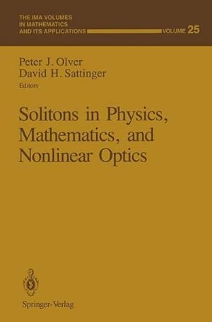 Imagen del vendedor de Solitons in Physics, Mathematics, and Nonlinear Optics a la venta por AHA-BUCH GmbH