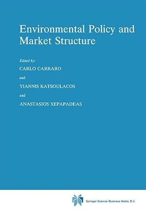 Imagen del vendedor de Environmental Policy and Market Structure a la venta por AHA-BUCH GmbH