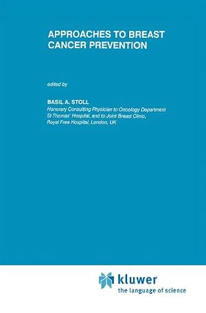 Bild des Verk�ufers f�r Approaches to Breast Cancer Prevention zum Verkauf von AHA-BUCH GmbH