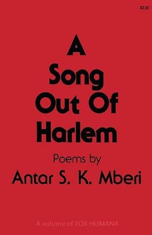 Immagine del venditore per A Song Out of Harlem venduto da AHA-BUCH GmbH