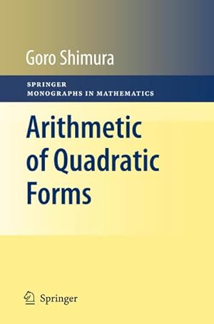 Bild des Verkufers fr Arithmetic of Quadratic Forms zum Verkauf von AHA-BUCH GmbH