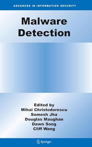 Imagen del vendedor de Malware Detection a la venta por AHA-BUCH GmbH