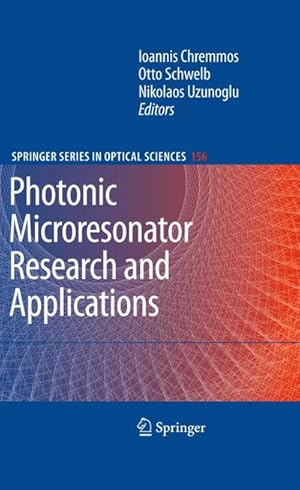 Imagen del vendedor de Photonic Microresonator Research and Applications a la venta por AHA-BUCH GmbH