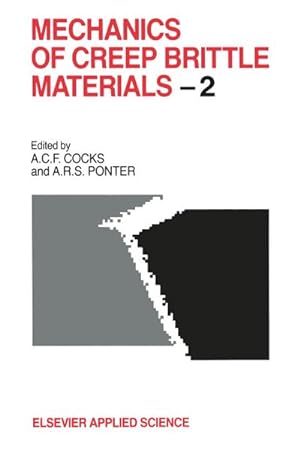 Seller image for Mechanics of Creep Brittle Materials 2 for sale by AHA-BUCH GmbH