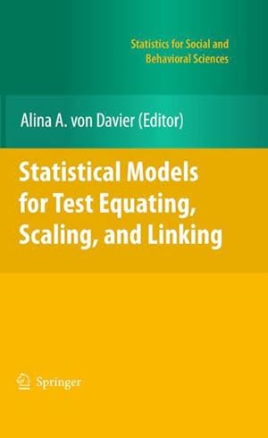 Bild des Verk�ufers f�r Statistical Models for Test Equating, Scaling, and Linking zum Verkauf von AHA-BUCH GmbH