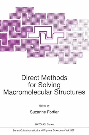 Imagen del vendedor de Direct Methods for Solving Macromolecular Structures a la venta por AHA-BUCH GmbH