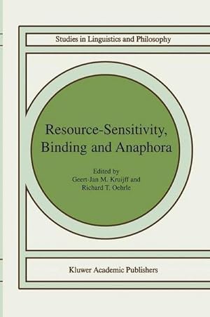 Immagine del venditore per Resource-Sensitivity, Binding and Anaphora venduto da AHA-BUCH GmbH