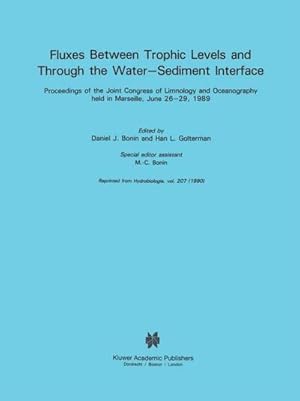 Bild des Verkufers fr Fluxes between Trophic Levels and through the Water-Sediment Interface zum Verkauf von AHA-BUCH GmbH