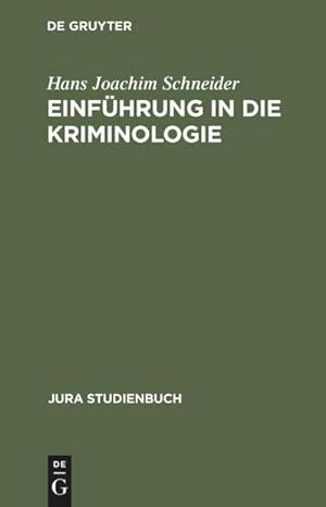 Bild des Verkufers fr Einfhrung in die Kriminologie zum Verkauf von AHA-BUCH GmbH