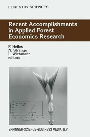 Seller image for Recent Accomplishments in Applied Forest Economics Research for sale by AHA-BUCH GmbH