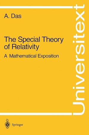 Image du vendeur pour The Special Theory of Relativity : A Mathematical Exposition mis en vente par AHA-BUCH GmbH