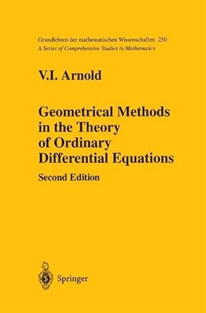 Bild des Verkufers fr Geometrical Methods in the Theory of Ordinary Differential Equations zum Verkauf von AHA-BUCH GmbH