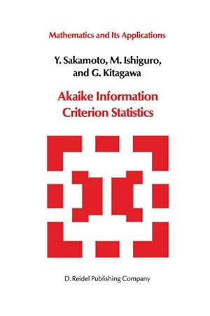 Imagen del vendedor de Akaike Information Criterion Statistics a la venta por AHA-BUCH GmbH
