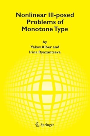 Immagine del venditore per Nonlinear Ill-posed Problems of Monotone Type venduto da AHA-BUCH GmbH