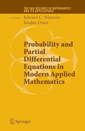 Bild des Verk�ufers f�r Probability and Partial Differential Equations in Modern Applied Mathematics zum Verkauf von AHA-BUCH GmbH