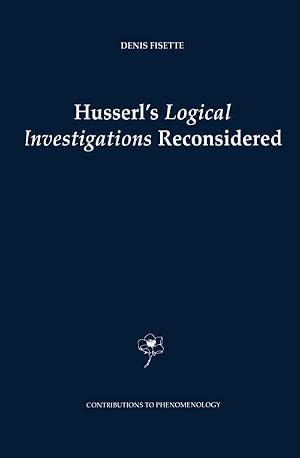 Bild des Verk�ufers f�r Husserl's Logical Investigations Reconsidered zum Verkauf von AHA-BUCH GmbH