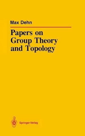 Seller image for Papers on Group Theory and Topology for sale by AHA-BUCH GmbH