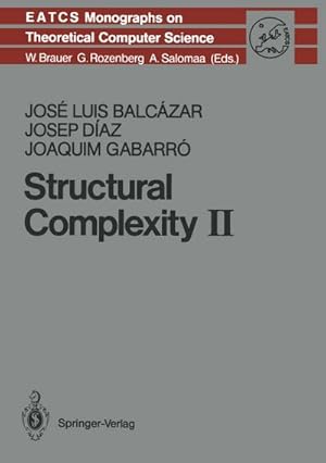 Seller image for Structural Complexity II for sale by AHA-BUCH GmbH