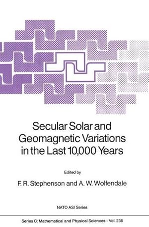 Bild des Verk�ufers f�r Secular Solar and Geomagnetic Variations in the Last 10,000 Years zum Verkauf von AHA-BUCH GmbH