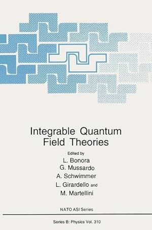 Immagine del venditore per Integrable Quantum Field Theories venduto da AHA-BUCH GmbH