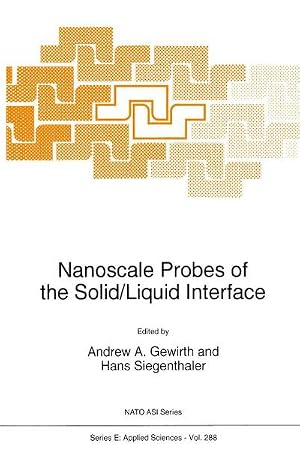Immagine del venditore per Nanoscale Probes of the Solid/Liquid Interface venduto da AHA-BUCH GmbH