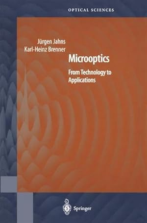 Bild des Verkufers fr Microoptics : From Technology to Applications zum Verkauf von AHA-BUCH GmbH