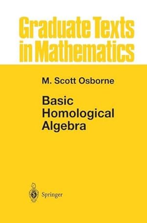 Imagen del vendedor de Basic Homological Algebra a la venta por AHA-BUCH GmbH