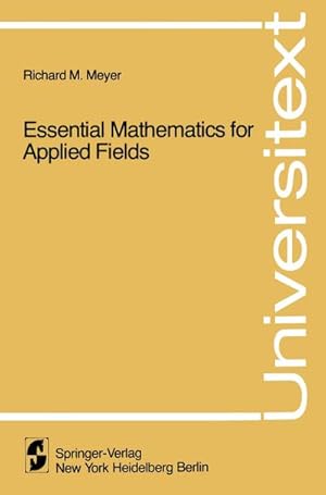 Bild des Verkufers fr Essential Mathematics for Applied Fields zum Verkauf von AHA-BUCH GmbH