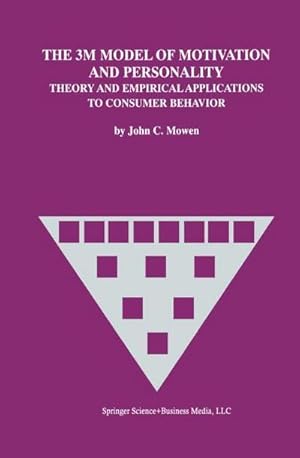 Bild des Verkufers fr The 3M Model of Motivation and Personality : Theory and Empirical Applications to Consumer Behavior zum Verkauf von AHA-BUCH GmbH