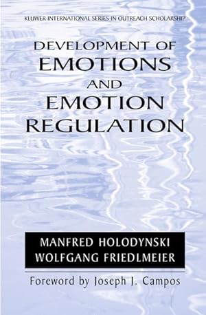 Bild des Verkufers fr Development of Emotions and Emotion Regulation zum Verkauf von AHA-BUCH GmbH