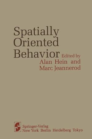 Image du vendeur pour Spatially Oriented Behavior mis en vente par AHA-BUCH GmbH