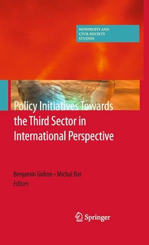 Bild des Verk�ufers f�r Policy Initiatives Towards the Third Sector in International Perspective zum Verkauf von AHA-BUCH GmbH