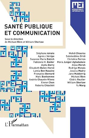 Imagen del vendedor de Sant� publique et communication a la venta por AHA-BUCH GmbH