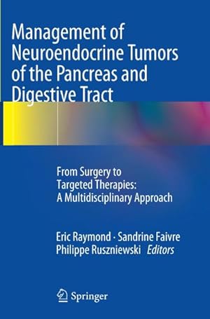 Bild des Verkufers fr Management of Neuroendocrine Tumors of the Pancreas and Digestive Tract : From Surgery to Targeted Therapies: A Multidisciplinary Approach zum Verkauf von AHA-BUCH GmbH