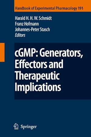 Immagine del venditore per cGMP: Generators, Effectors and Therapeutic Implications venduto da AHA-BUCH GmbH