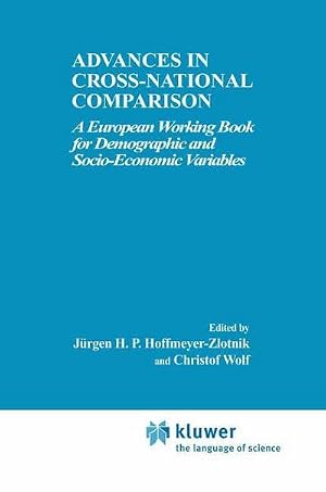 Bild des Verk�ufers f�r Advances in Cross-National Comparison : A European Working Book for Demographic and Socio-Economic Variables zum Verkauf von AHA-BUCH GmbH